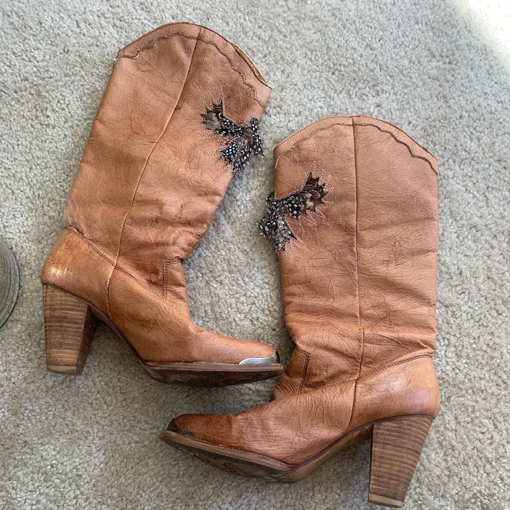 Sam Edelman Cowboy Boots - Picture 2 of 10
